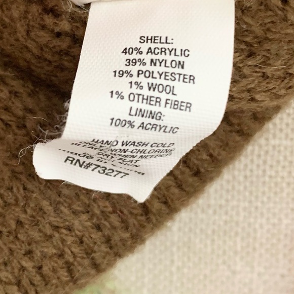 Funky Vintage Hippie Mudd Hat Handmade Crochet Scarf Set Unique Artsy - Adult - Picture 4 of 10